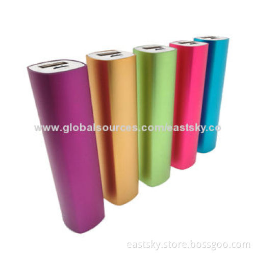 2000mAh Aluminum Charger with Intelligent MCU Controller, Stylish and PortableNew